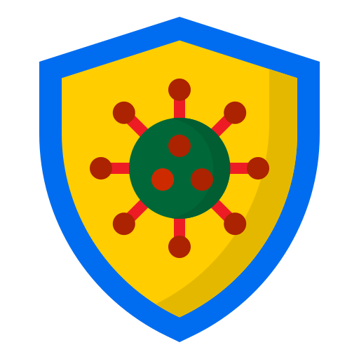 Corona, covid19, insurance, protect, virus icon