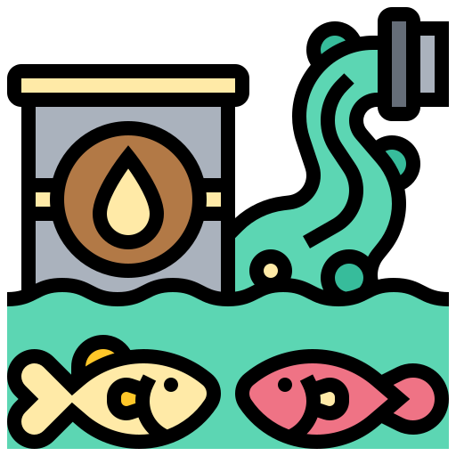 Bacteria, contaminated, pollution, virus icon