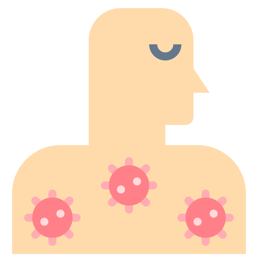 Carrier, host, pathogen, reservoir, virus icon