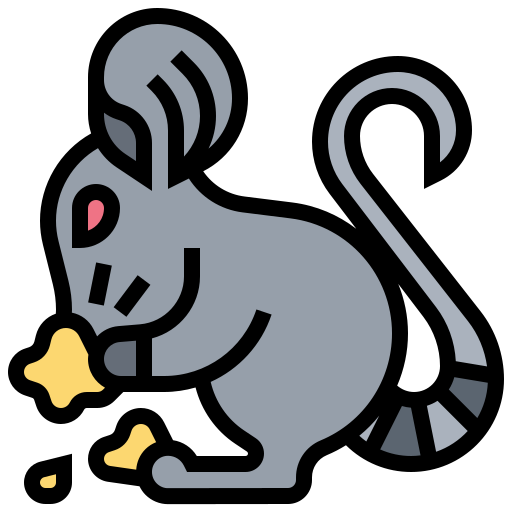 Animal, mouse, rat, virus icon