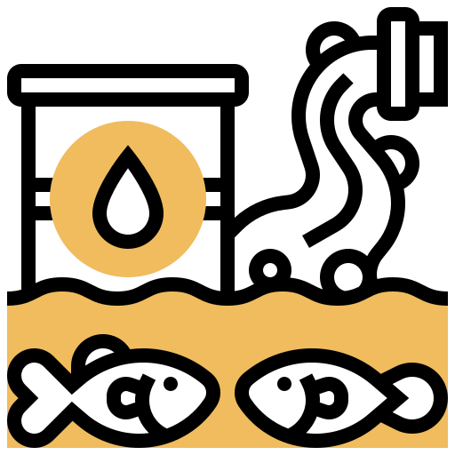 Bacteria, contaminated, pollution, virus icon