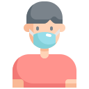 Bacteria,Man,Mask,Patient,Protection,Transmission,Virus
