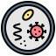 Spread Of Disease Filled Outline icon 64x64