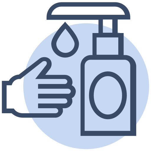 Clean, corona, coronavirus, hand, hygiene, virus, wash icon