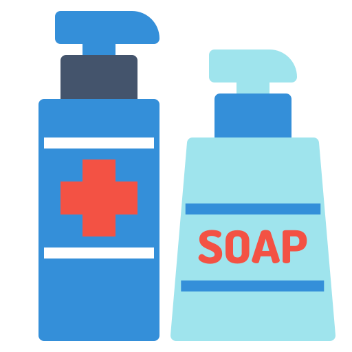 Cleaning, corona, coronavirus, covid19, soap, virus, washing icon