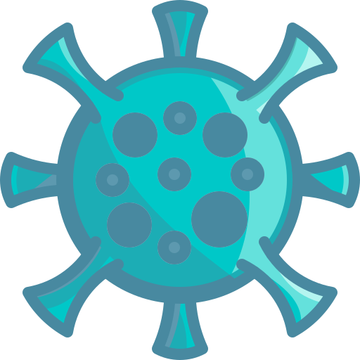 Coronavirus, covid-19, disease, infection, virus icon