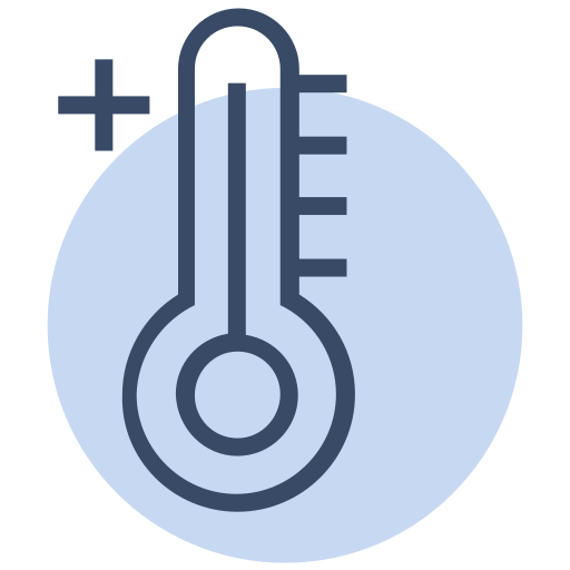 Corona, coronavirus, fever, temperature, thermometer, virus icon