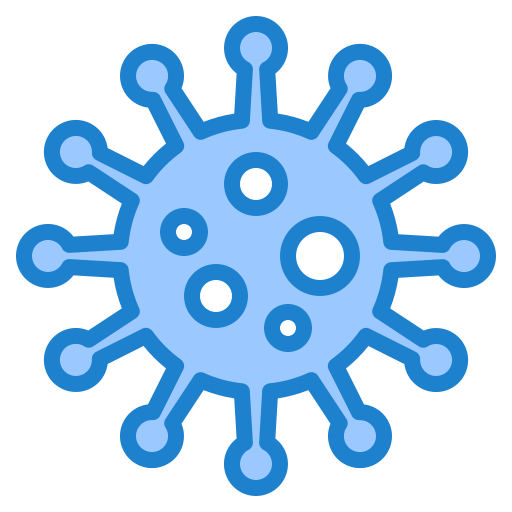 Cell, corona, coronavirus, covid19, virus icon