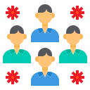 Coronavirus,Group,People,Transmission,Virus