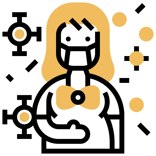 Enceinte, gravid, pregnant, virus icon