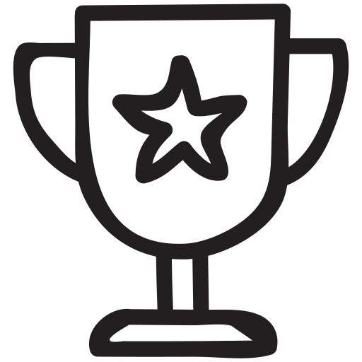Achievement, award, cup, prize, trophy, victory, winner icon
