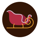 Christmas,Ride,Santa,Sleigh,Transport