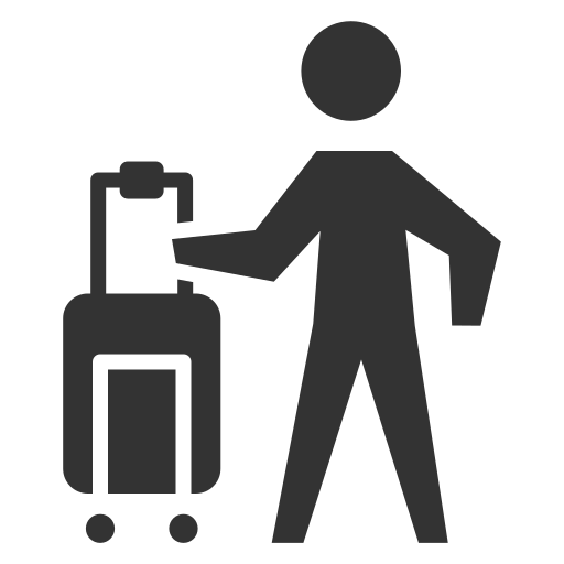 Bag, holiday, tourism, travel, vacation icon
