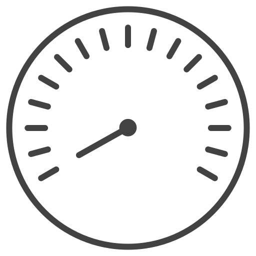 Speed, car, speedometer, gauge icon