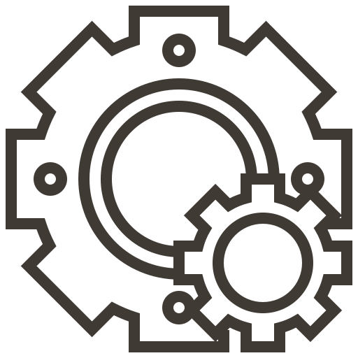 Service, automobile, car, gear, accessories icon