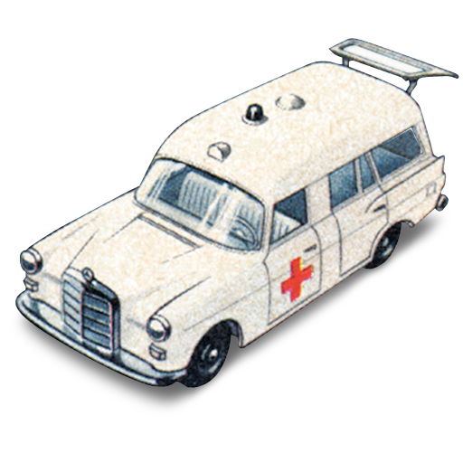 Ambulance, benz, mercedes, car icon