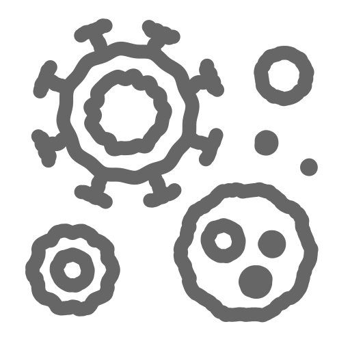 Bacteria, corona, germs, malware, microbe, virus icon