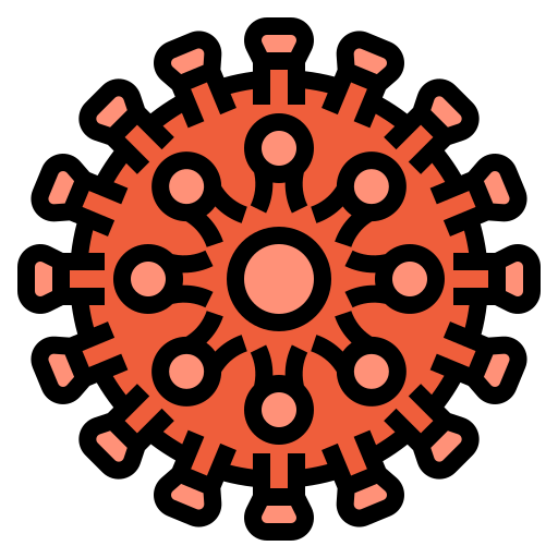 Bacteria, hiv, science, structure, virus, outbreak icon