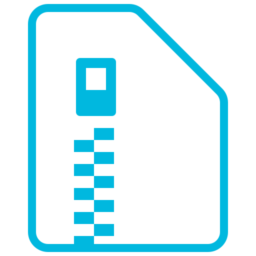 Archive, document, file, rar, winrar, winzip, zip icon