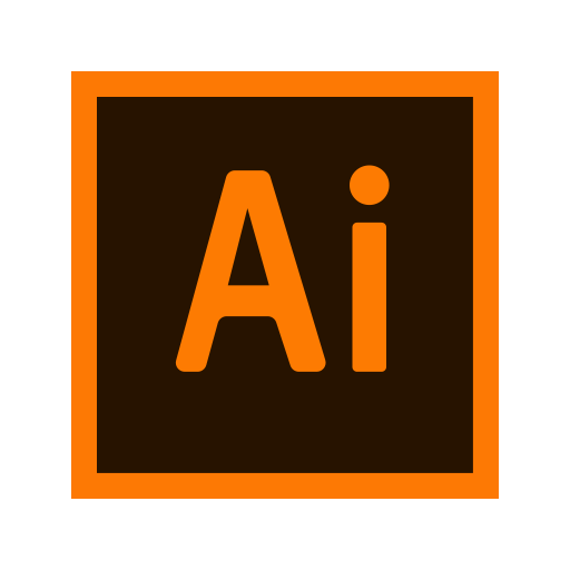 Illustrator, app, adobe, illustrations icon