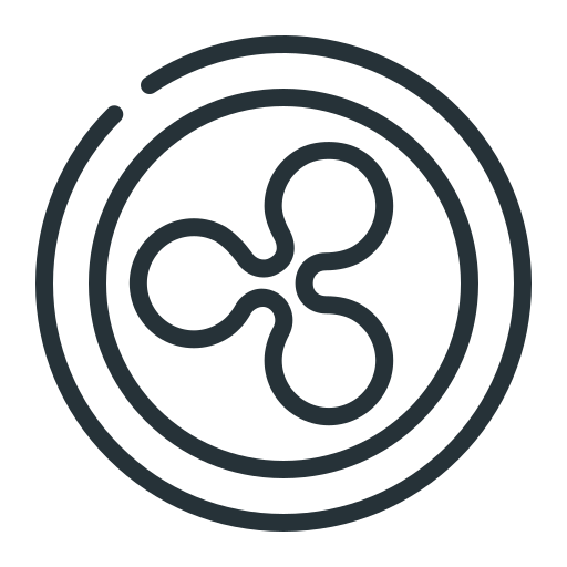Coin, cryptocurrency, ripple, xrp icon