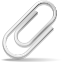 Attachment, paperclip icon