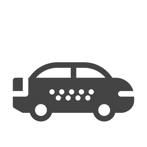 City, elements, facilities, public, taxi, town, transport icon