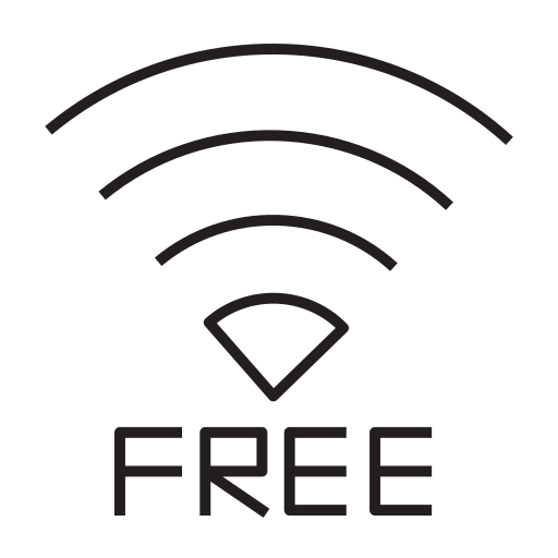 Air, airline, airplane, airport, airship, internet, wifi icon