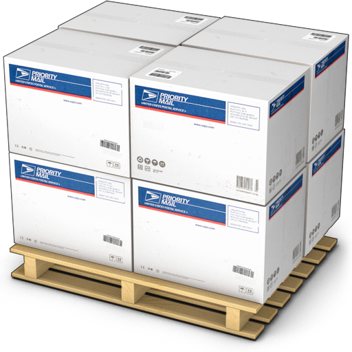 Goods, palet, products, shipment, shipping, warehouse icon