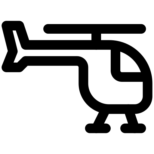 Helicopter, aircraft, aviation, fly icon
