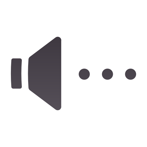 Audio, none, output, panel icon