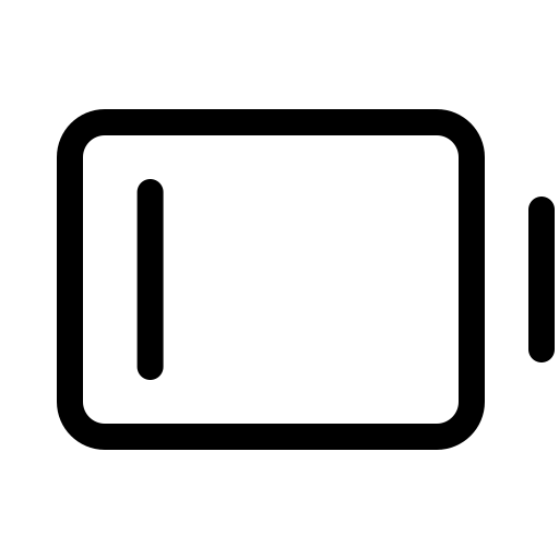 Battery, low, light icon
