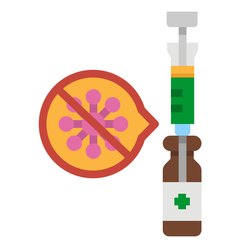 Drug, drugs, injection, syringe, vaccine icon