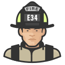 Asian,Coronavirus,Firefighter,Male