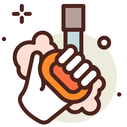 Covid19, foamy, hand, health, quarantine, soap, wash icon