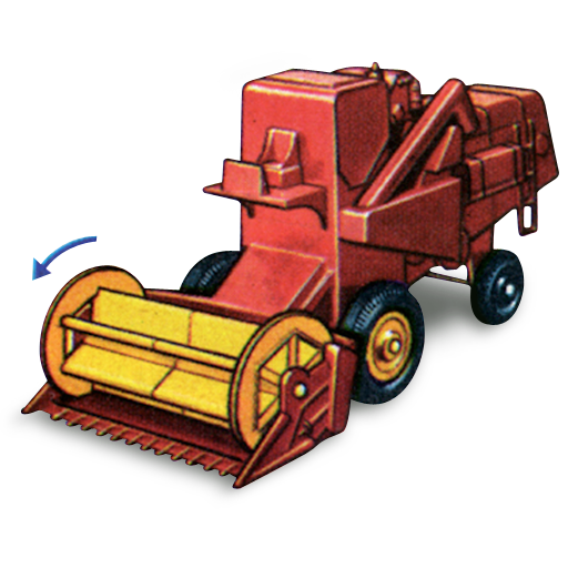 Combine, harvester, movement icon