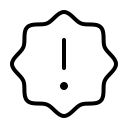 Circle,Wavy,Warning,Thin