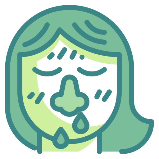 Bacteria, infect, mucus, nose, patient, snot, virus icon