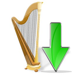Recyclebin, down icon