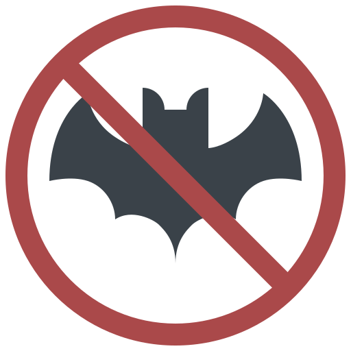 Animal, avoid, bat, dont, eating, no, corona icon