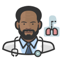 Black,Coronavirus,Male,Pulmonologist
