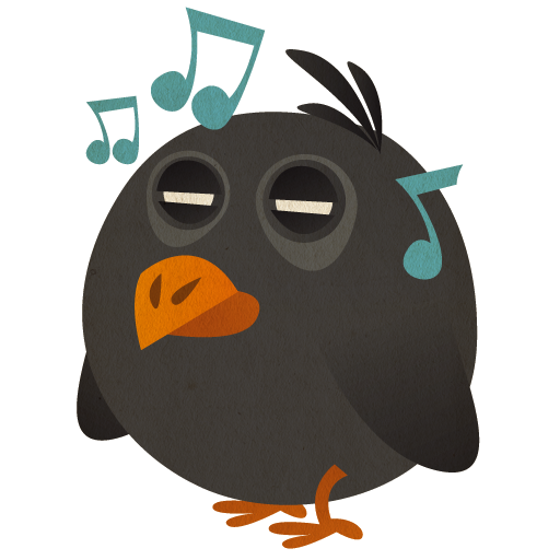 Music, bird, songbird icon