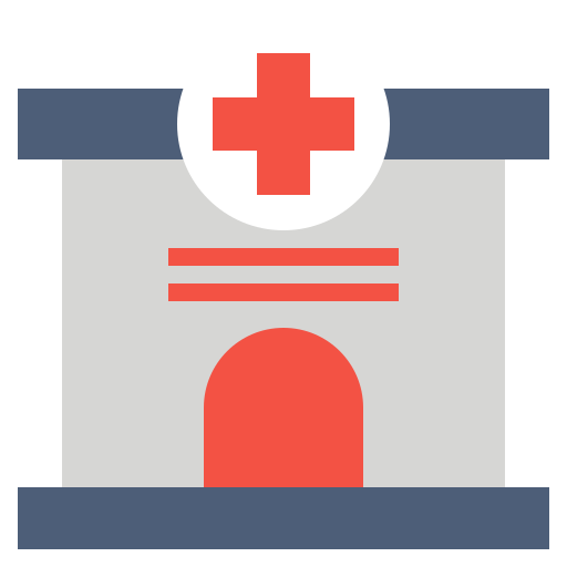 Building, clinic, hospital icon