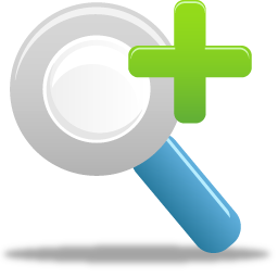In, zoom icon
