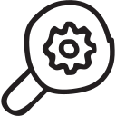 Business,Cog,Magnifier,Magnifying,Search,Setting,Zoom