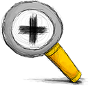 Zoom, in icon