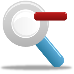 Out, zoom icon
