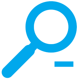 Zoom, out icon