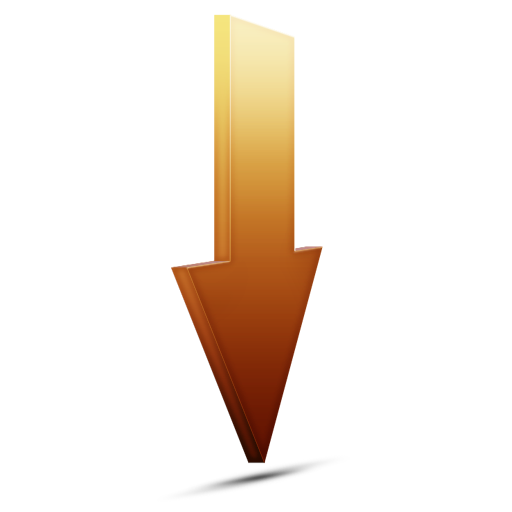 Download, orange icon