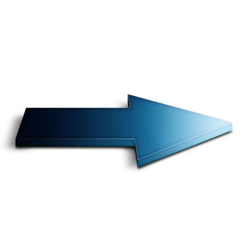 Bleu, suivant icon